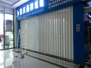 文山贵州PVC折叠门型材批发