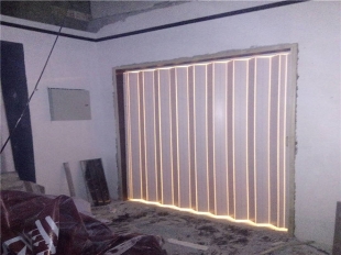 文山贵州PVC折叠门型材价格